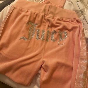 Juicy couture x kappa rhinestone joggers